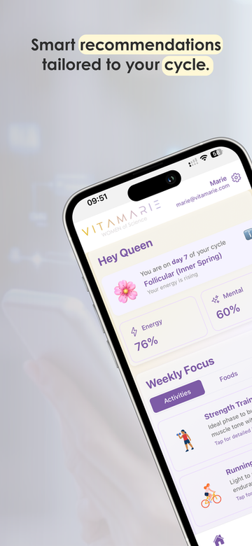 VITAMARIE App Screen 2